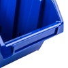 PAFEN Set of 100 x Stacking Boxes NP4 Blue Storage