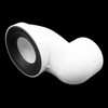 Hsthe Sea 100mm PVC Toilet Offset Misaligned Toilet Bowl Connector