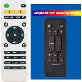 GENGQIANSI Remote Controller Replacement Suit for Polk Audio Signa S1 Signa S2 Signa S3 Ultra-Slim TV Soundbar