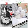 ICHIDO 30Pcs Bolsa para Zapatos, Bolsa de Viaje Esmerilado Transparente