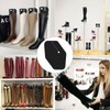 KGGZKG Boot Shaper Plastic Boot Stretchers Reusable Boot Holder, black