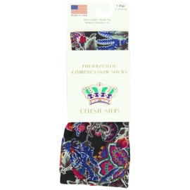 Celeste Stein Therapeutic Compression Socks, Maria, 15-20 mmhg, 1 Pair
