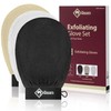 3 PCS Exfoliating Glove and Mitts, Removes Dead Skin and