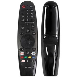 20GA AKB75855501 - Mando a distancia de repuesto para televisores inteligentes LG, control remoto por infrarrojos, apto para muchos modelos de TV inteligente LG (sin función de voz, sin función de
