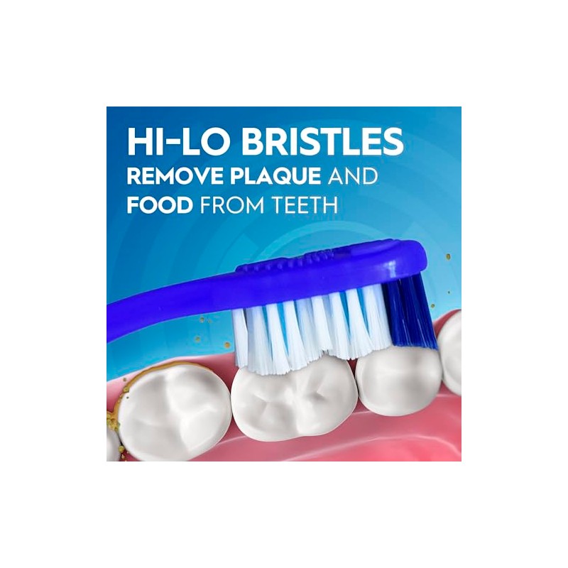 Oral Cepillo Polvo Dientes Doble Limpieza Suave Unidades