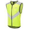 JDC Motorcycle Hi Vis Vest High Visibility Zipper Safety Reflective