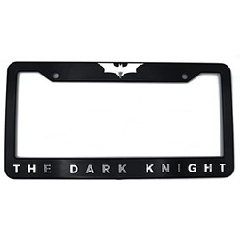 Holder for License Plate for Batman Fans License Plate Holder for Dark Knight 3D Raised License Plate Frame Mod-L07P-11