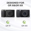 Rieibi GRIII/GRIIIx Case,Silicone Camera Case for GR III/GR IIIx with