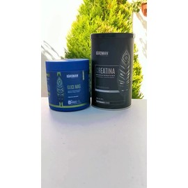Glicinato De Magnesio 400mg 240 Cáps  Creatina 450g Birdman                                                                                           