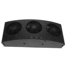 LABRIMP Car Window Vent Fan Small Exhaust Cooling Fan for Vehicles USB Powered Black Convenient Air Circulation Odor Removal for Comfortable Driving Experience