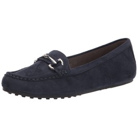 Aerosoles Women's Day Driving Style Loafer, Azul Marino (Navy Faux Suede), 8.5 US