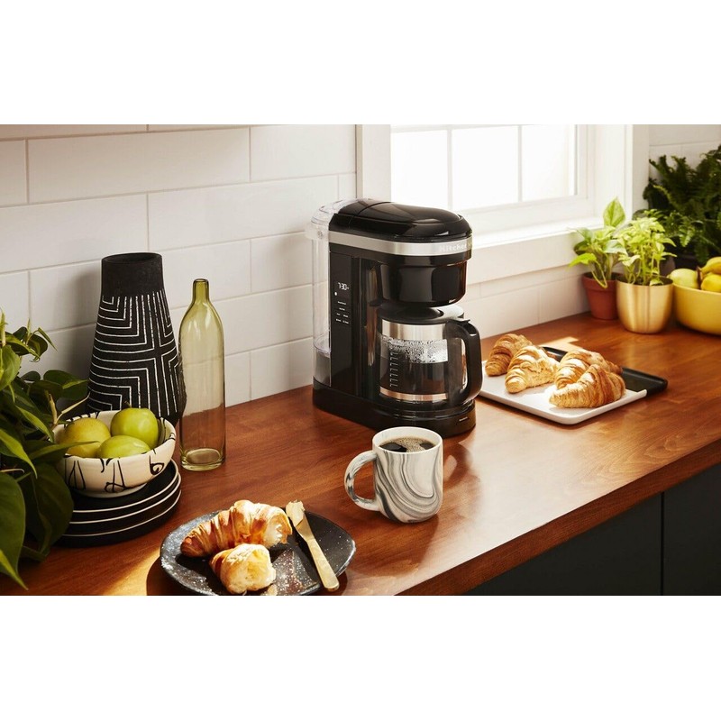 KitchenAid 12 Cup Drip Coffee Maker with Spiral Showerhead -