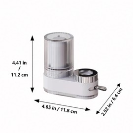 VYNTRA 7-Layer Faucet Water Filter, Kitchen Filter Water Faucet Element, 300 Gallons Activated Carbon Ceramic Filter Reduces Chlorine, Limescale, Heavy Metals,Bad Taste(2*Filter & 6*Adaptors) White