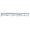 Westcott Metric/Inch Ruler, 30cm, 12", Opaque (M-109)