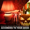 OHBULBS 8W Dimmable Orange LED Light Bulbs with 360 Degree