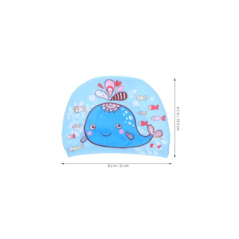 Toddmomy Gorro De Baño Unisex De 2 Piezas para Niños
