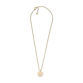 Skagen Katrine SKJ1620710 Women's Necklace Length 406.4 mm + 50.8 mm Width 16 mm Height 16 mm Gold Stainless Steel Necklace, Stainless Steel Crystal, No Gemstone