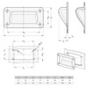 Ganter Normelemente Handle shell die-cast zinc | assembly from operating