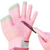 Fullsheild 4 Pairs Cut Resistant Gloves Level 5 Protection, Kitchen,