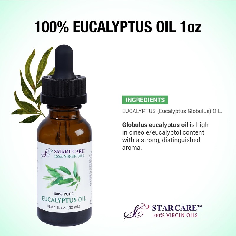 Star Care 100% Pure Oil 1oz (Eucalyptus)