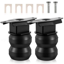 Datanly 2 Pcs Rear Bump Stop Rubber Kit Compatible with F-250 Super Duty 2017-2025, Suspension Helper Springs - Direct Oem Replacement, 8600lb Capacity, Bolt-on Installation
