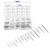150Pcs 15 Kinds Stainless Steel Split Cotter Pins Clip Key