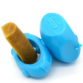BoniVet Yak Chew Holder for Dogs, Large Bone Holder, Prevent Choking Safety Device
