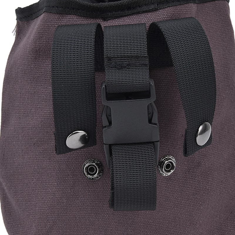Foraging Bag Canvas Foldable Portable Thick Unique Simple Appearance Belt