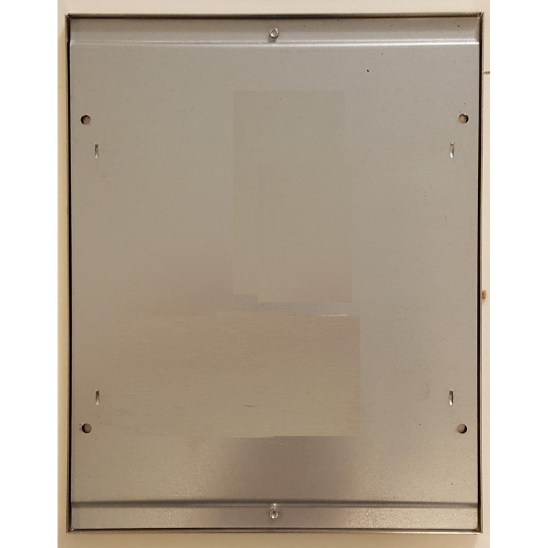BUILDINGSIGNS.COM Elevator Notice frame 8.5" x 5.5" stainless Steel Lockable