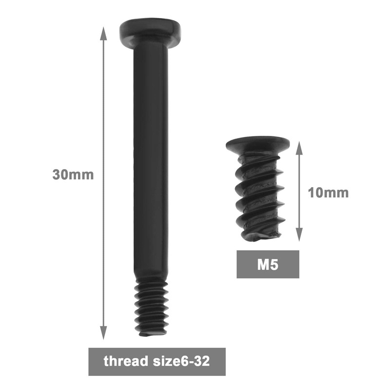 VGOL Computer Case Fan Screws Kit PC Fan Screws Computer