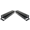 AEONS 2U Cable Management Horizontal Cable Manager Rack Mount Server