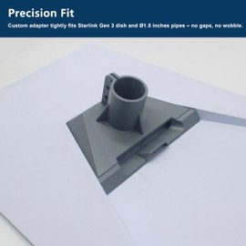 Starlink Gen 3 Tube Adapter V3 Kickstand | Only for Diameter 38 mm Rods