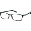 ESPRIT Unisex Rectangular Plastic Eyeglass Frame (Model ET17422) (Includes Glasses
