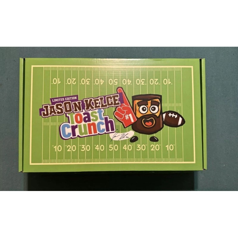 General Mills Jason Kelce Toast Crunch Breakfast Cereal Mega Size