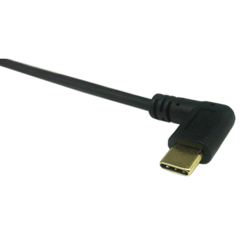 CERRXIAN 9 inch Gold Plated USB Left & Right Angle