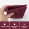 Shawya Maroon Scuff Pad 10 PCS 6" X 9" 320