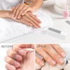 4 Pack Glass Nail File Shiner Files Kit Crystal Nail