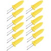 ChefLand Pack of 12 Corn on the Cob Skewers
