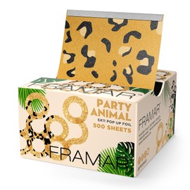 Framar Party Animal - Láminas para resaltar el cabello - 500 hojas de aluminio para resaltar