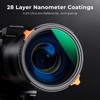 K&F Concept Nano-X Polarising Filter ND Filter 58 mm CPL&ND4-ND64