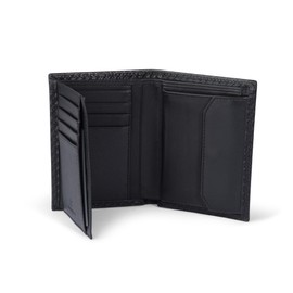 DONBOLSO Vienna Wallet I Large Leather Wallet for Men I Wallet and RFID Protection, carbon, Elegant and classic