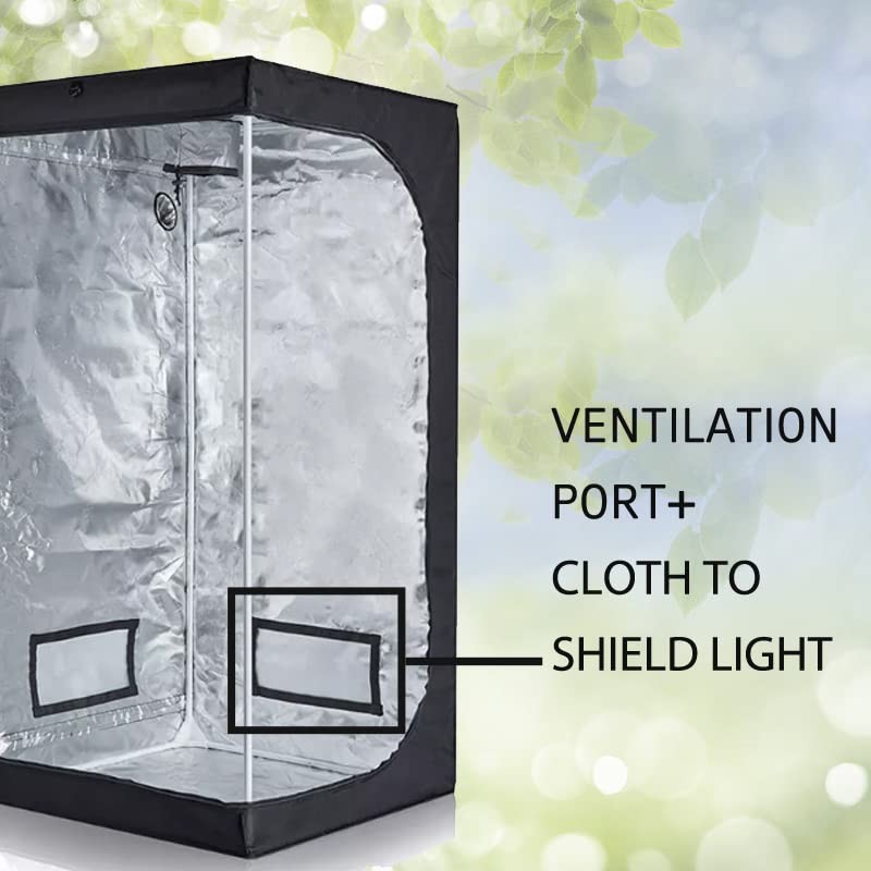 2in1 Grow Tent for Indoor Growing System (60cm x60cm x90cm)