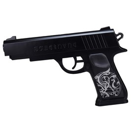Fullcock Realfoam Water Gun, Vol. 13, No Way To Become A Librarian, Ferdinand Water Gun, Painted Color, Semi-Gloss Black, Total Length: Approx. 9.4 inches (240 mm), ABS Water Gun