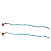 2Pcs Kayak Paddle Leash Nylon Rubber Corrosion Resistant Stretchable Anti