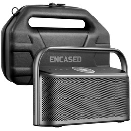 ENCASED Travel Case for Soundcore Motion X600 Bluetooth Speaker - Protective EVA Hard Shell with Carrying Handle (Black)