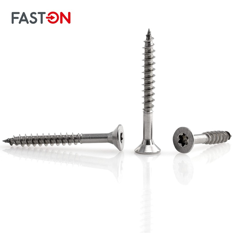 Chipboard Screws 4 x 80 mm Wood Screws Torx Screws