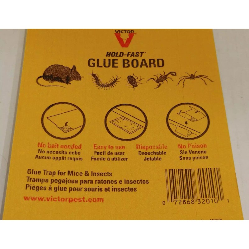 VICTOR NEW! Victor Hold-Fast Glue Board Mouse Trap - Mice