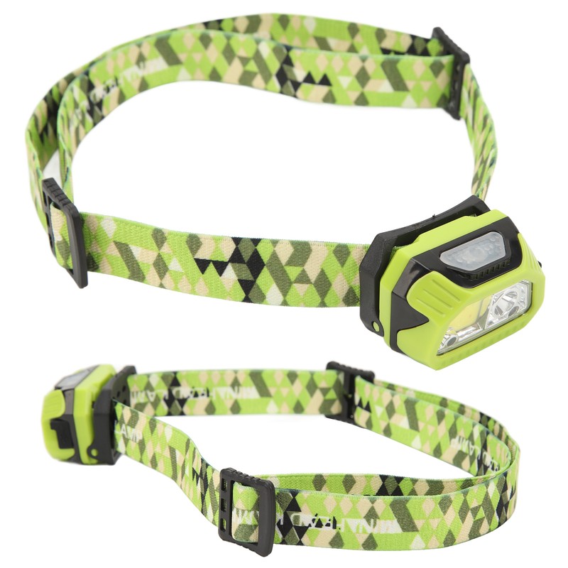 LED Induction Headlamp Waterproof Headband Flashlight for Outdoor Camping Night