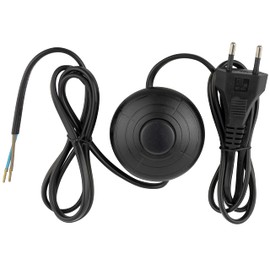 REV Ritter 0505666555 Cable Euro Pedal Switch 2 m Black