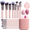 25 Piezas Set De Brochas De Maquillaje Profesional Con 1
